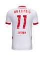 Moške Nogometnih dresov RB Leipzig Lois Openda #11 Domači 2024-25 Kratki rokavi